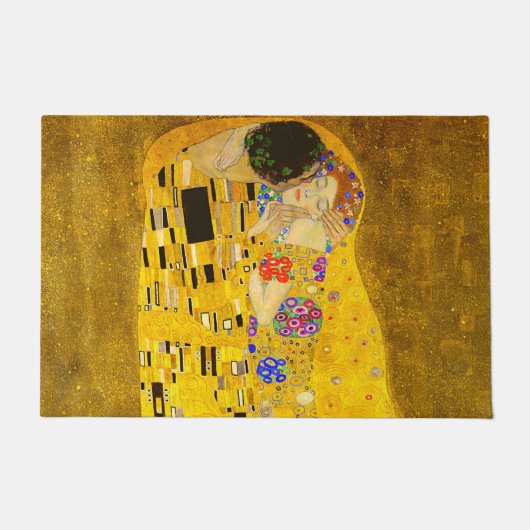 Gustav Klimts berühmtes Bild von Kiss Fußmatte (Vorderseite)