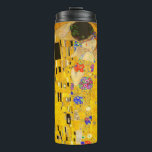 Gustav Klimts berühmtes Bild von Kiss Thermosbecher<br><div class="desc">Gustav Klimts berühmtes Kiss-Gemälde Thermal Tumbler. Berühmtes Bild von Gustav Klimt.</div>