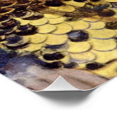 Gustav Klimts berühmtes Bild von Pallas Athena Poster (Ecke)