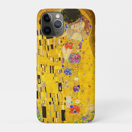 Gustav Klimts berühmtes Kissenbild. Case-Mate iPhone Hülle (Rückseite)