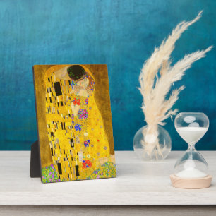Gustav Klimts berühmtes Kissenbild. Fotoplatte