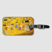 Gustav Klimts berühmtes Kissenbild. Gepäckanhänger (Vorderseite (Horizontal))