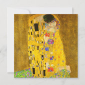 Gustav Klimts berühmtes Kissenbild. Karte (Vorderseite)