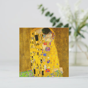 Gustav Klimts berühmtes Kissenbild. Karte