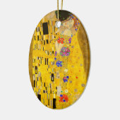 Gustav Klimts berühmtes Kissenbild. Keramik Ornament (Links)