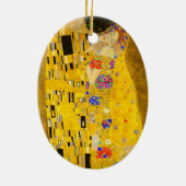 Gustav Klimts berühmtes Kissenbild. Keramik Ornament (Hinten)