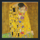 Gustav Klimts berühmtes Kissenbild. Künstlicher Leinwanddruck<br><div class="desc">Gustav Klimts berühmtes Kissenbild. Imitate Leinwand drucken. Berühmtes Bild von Gustav Klimt.</div>