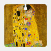 Gustav Klimts berühmtes Kissenbild. Ornament Aus Metall (Vorderseite)