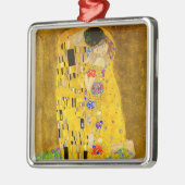Gustav Klimts berühmtes Kissenbild. Ornament Aus Metall (Links)