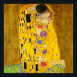 Gustav Klimts berühmtes Kissenbild. Poster<br><div class="desc">Gustav Klimts berühmtes Kissenbild. Poster Berühmtes Bild von Gustav Klimt.</div>