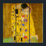 Gustav Klimts berühmtes Kissenbild. Triptychon<br><div class="desc">Gustav Klimts berühmtes Kissenbild. Triptychon. Berühmtes Bild von Gustav Klimt.</div>