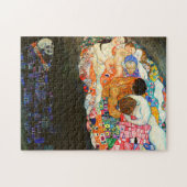 Gustav Klimts Bild von Tod und Leben. Puzzle (Horizontal)