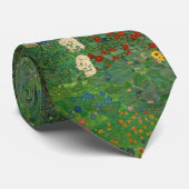 Gustav Klimts Blumengarten Kunst Krawatte (Gerollt)