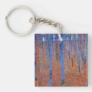 Gustav Klimts Buche Grove I. Schlüsselanhänger