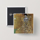 Gustav Klimts Dame in Gold, Adele Bloch-Bauer Button (Vorne & Hinten)