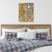 Gustav Klimts Dame in Gold, Adele Bloch-Bauer Leinwanddruck (Insitu (Schlafzimmer))