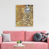 Gustav Klimts Dame in Gold, Adele Bloch-Bauer Leinwanddruck (Insitu (Wohnzimmer))