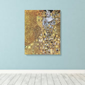 Gustav Klimts Dame in Gold, Adele Bloch-Bauer Leinwanddruck (Insitu (Holzboden))