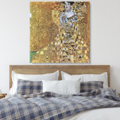 Gustav Klimts Dame in Gold, Adele Bloch-Bauer Leinwanddruck (Insitu (Schlafzimmer))