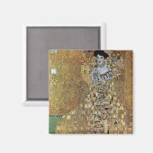 Gustav Klimts Dame in Gold, Adele Bloch-Bauer Magnet (Vorderseite/Rückseite)