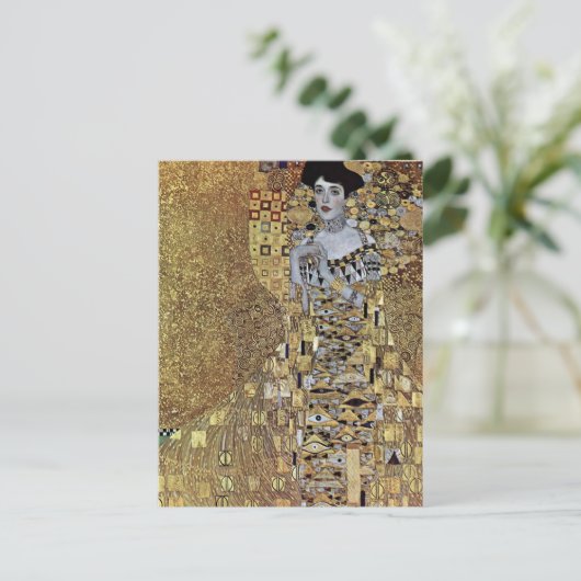Gustav Klimts Dame in Gold, Adele Bloch-Bauer Postkarte (Stehend Vorderseite)