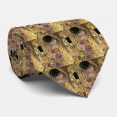 Gustav Klimts Das Kiss Detail (ca. 1908) Neck T Krawatte (Gerollt)