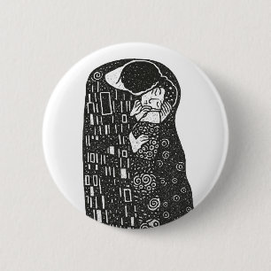 Gustav Klimts Der Kuss Button