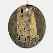 Gustav Klimts Der Kuss (ca. 1908) Keramikornament (Links)