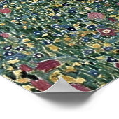 Gustav Klimts Der Kuss (ca. 1908) Poster (Ecke)