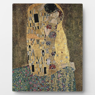 Gustav Klimts Der Kuss (circa 1908) Fotoplatte
