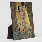 Gustav Klimts Der Kuss (circa 1908) Fotoplatte (Seite)