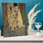 Gustav Klimts Der Kuss (circa 1908) Fotoplatte (Seite)