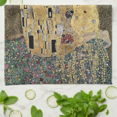 Gustav Klimts Der Kuss (circa 1908) Handtuch (Gefaltet)