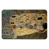 Gustav Klimts Der Kuss (circa 1908) Magnet (Horizontal)