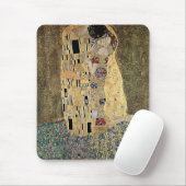 Gustav Klimts Der Kuss (circa 1908) Mousepad (Mit Mouse)