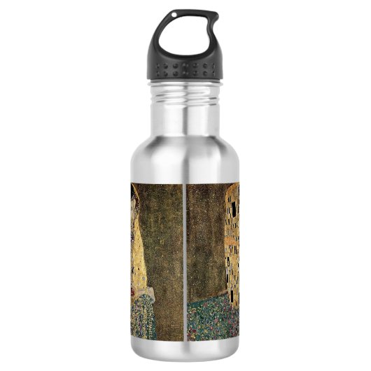 Gustav Klimts Der Kuss (circa 1908) Trinkflasche (Vorderseite)