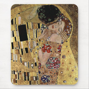 Gustav Klimts Der Kuss Detail (circa 1908) Mousepad