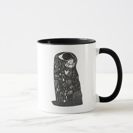 Gustav Klimts Der Kuss Tasse (Rechts)