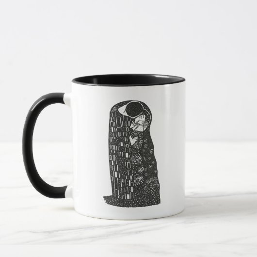Gustav Klimts Der Kuss Tasse (Links)
