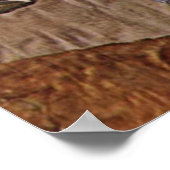 Gustav Klimts Gemälde: Die Embrace (ca. 1909) Poster (Ecke)