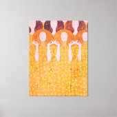 Gustav Klimts Gemälde Leinwanddruck (Vorderseite)