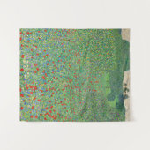 Gustav Klimts Gemälde, Mohnfeld Wandteppich (Vorderseite (Horizontal))