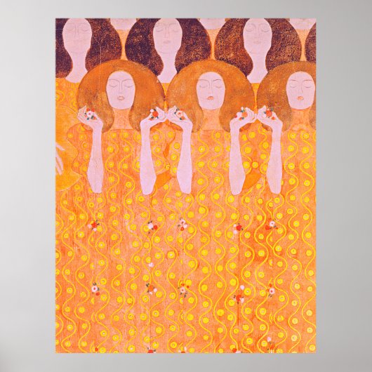 Gustav Klimts Gemälde Poster (Vorne)