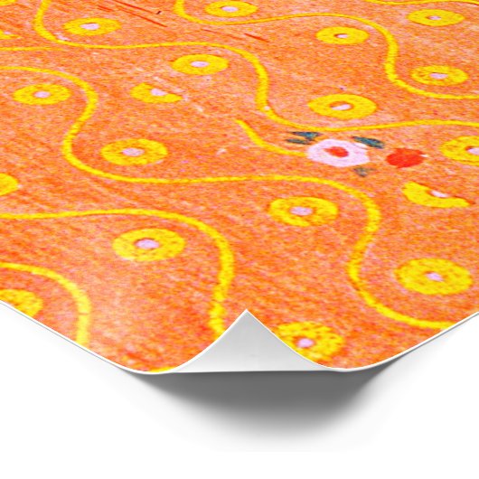 Gustav Klimts Gemälde Poster (Ecke)