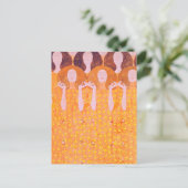 Gustav Klimts Gemälde Postkarte (Stehend Vorderseite)