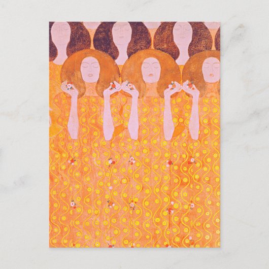 Gustav Klimts Gemälde Postkarte (Vorderseite)