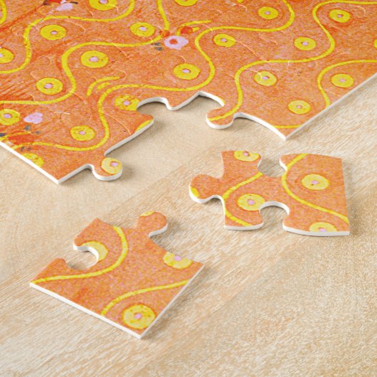 Gustav Klimts Gemälde Puzzle (Seite)