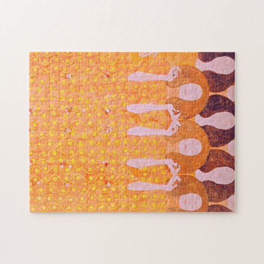 Gustav Klimts Gemälde Puzzle (Horizontal)