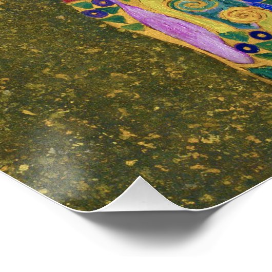 Gustav Klimts Hoffnung II (1907-1908) Poster (Ecke)