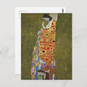 Gustav Klimts Hoffnung II (1907-1908) Postkarte (Vorne/Hinten)